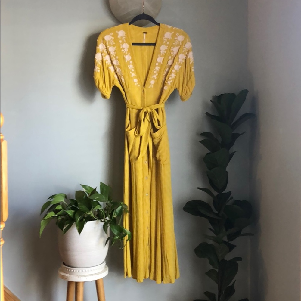 Free People Love to Love You Midi Dress